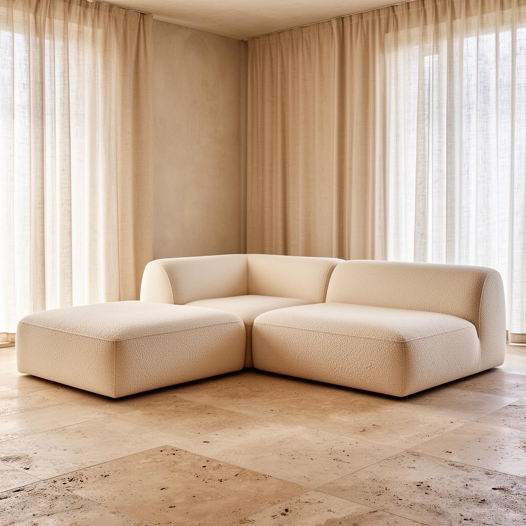 Sectional Boucle